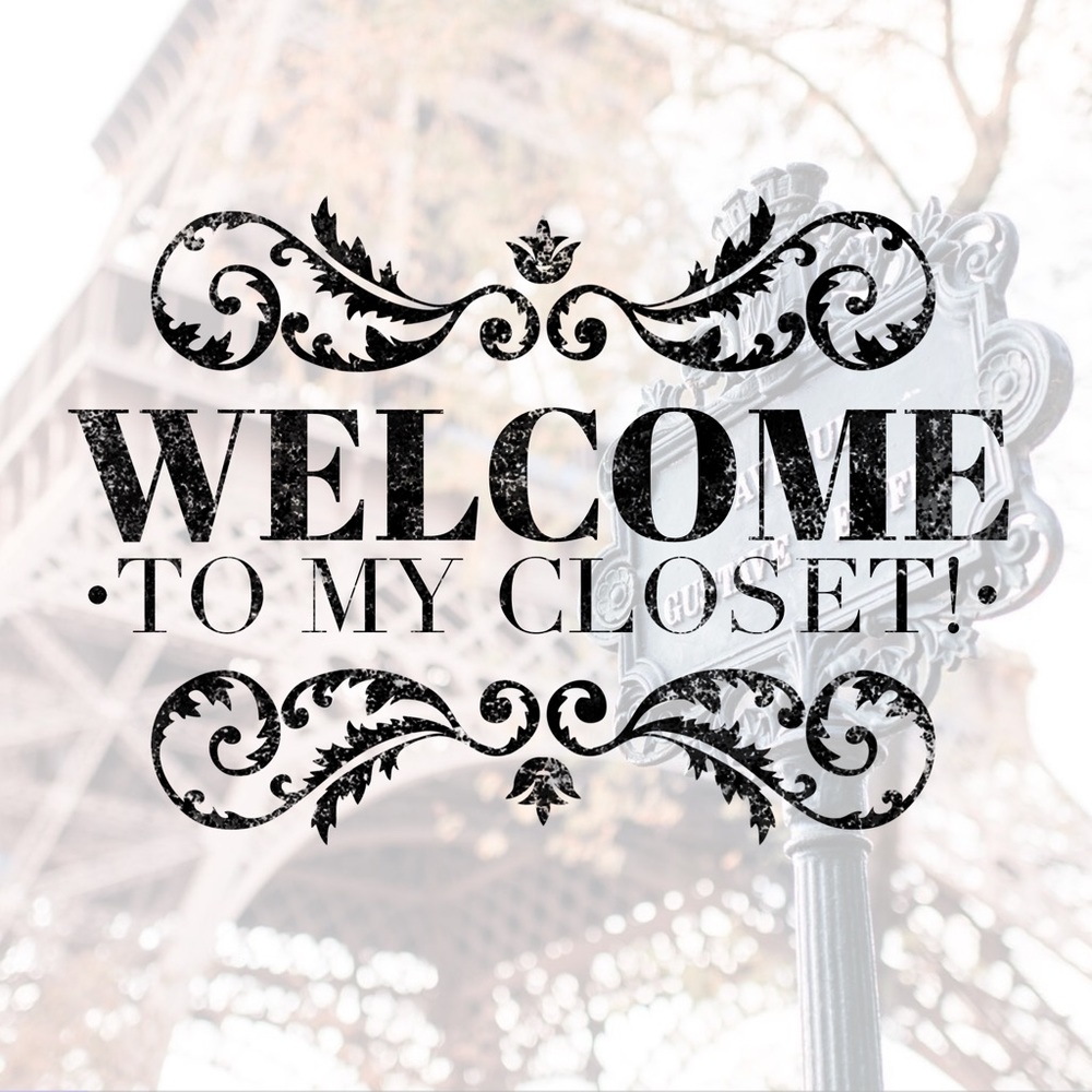 Welcome To My Closet!